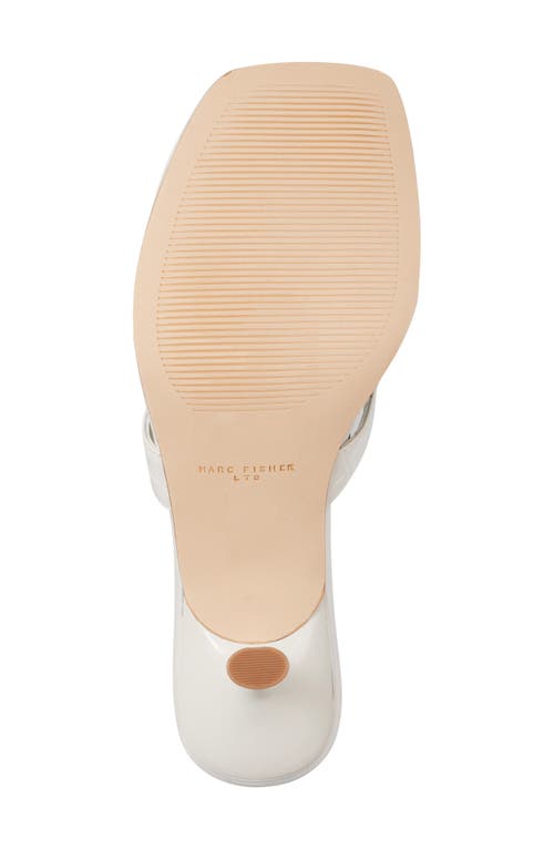 Marc Fisher Ltd Amelea Flip Flop In White