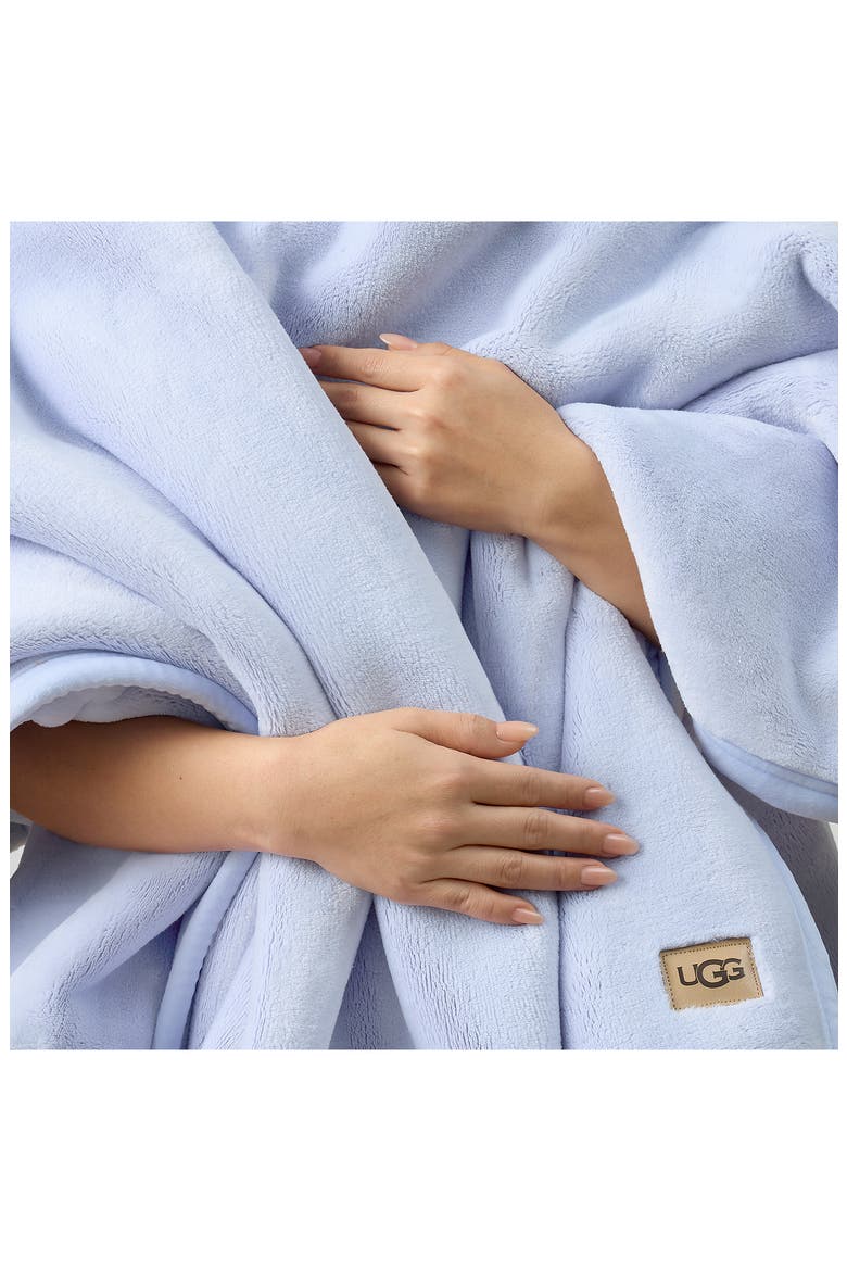Coco Throw Blanket, Alternate, color, MISTY WISTERIA