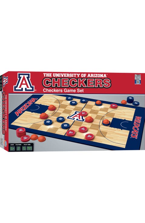 Arizona Wildcats Checkers Board Game