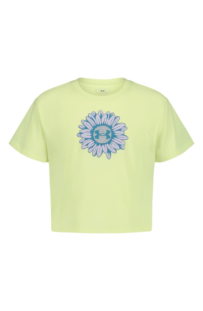 Under Armour Kids' Daisy Campus Graphic T-Shirt, Main, color, Fade Green
