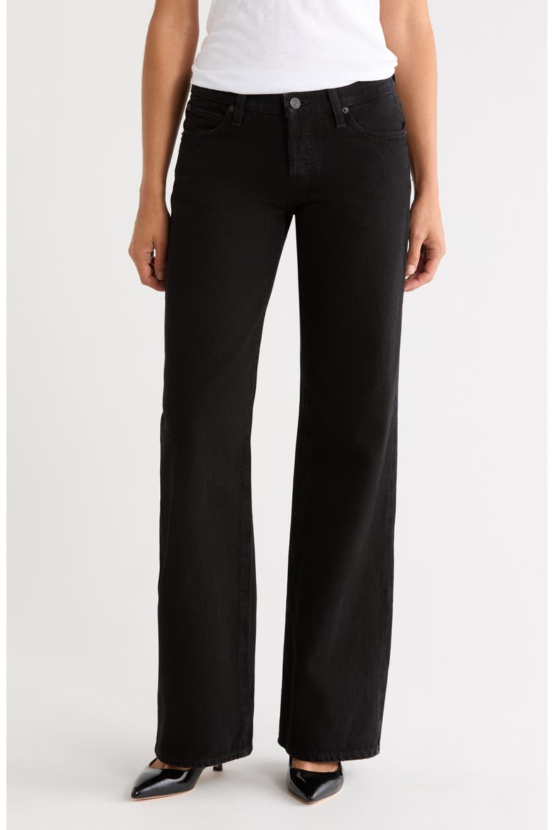 The Gray Bootcut Jeans, Main, color, BLACK