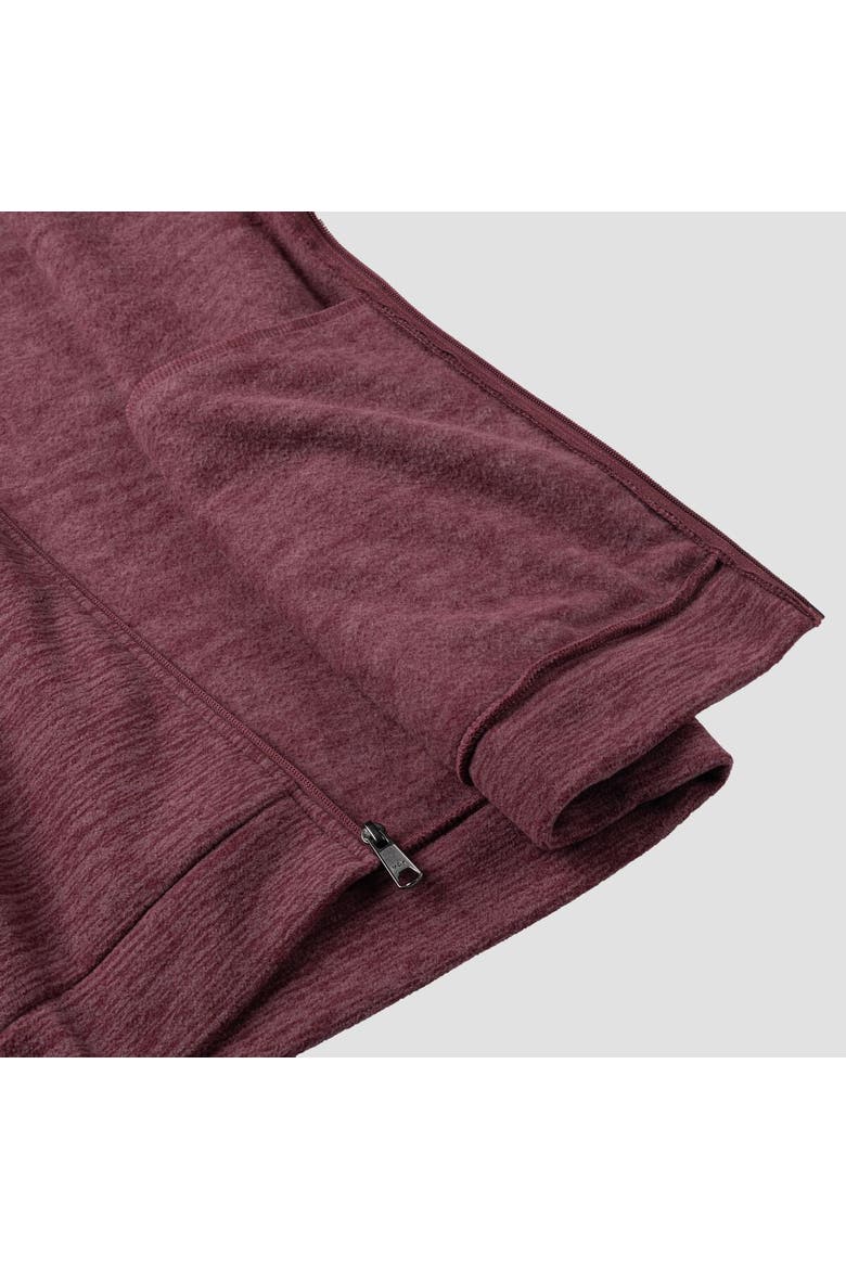 Unisex Evolution Full-zip Hoodie, Alternate, color, Maroon