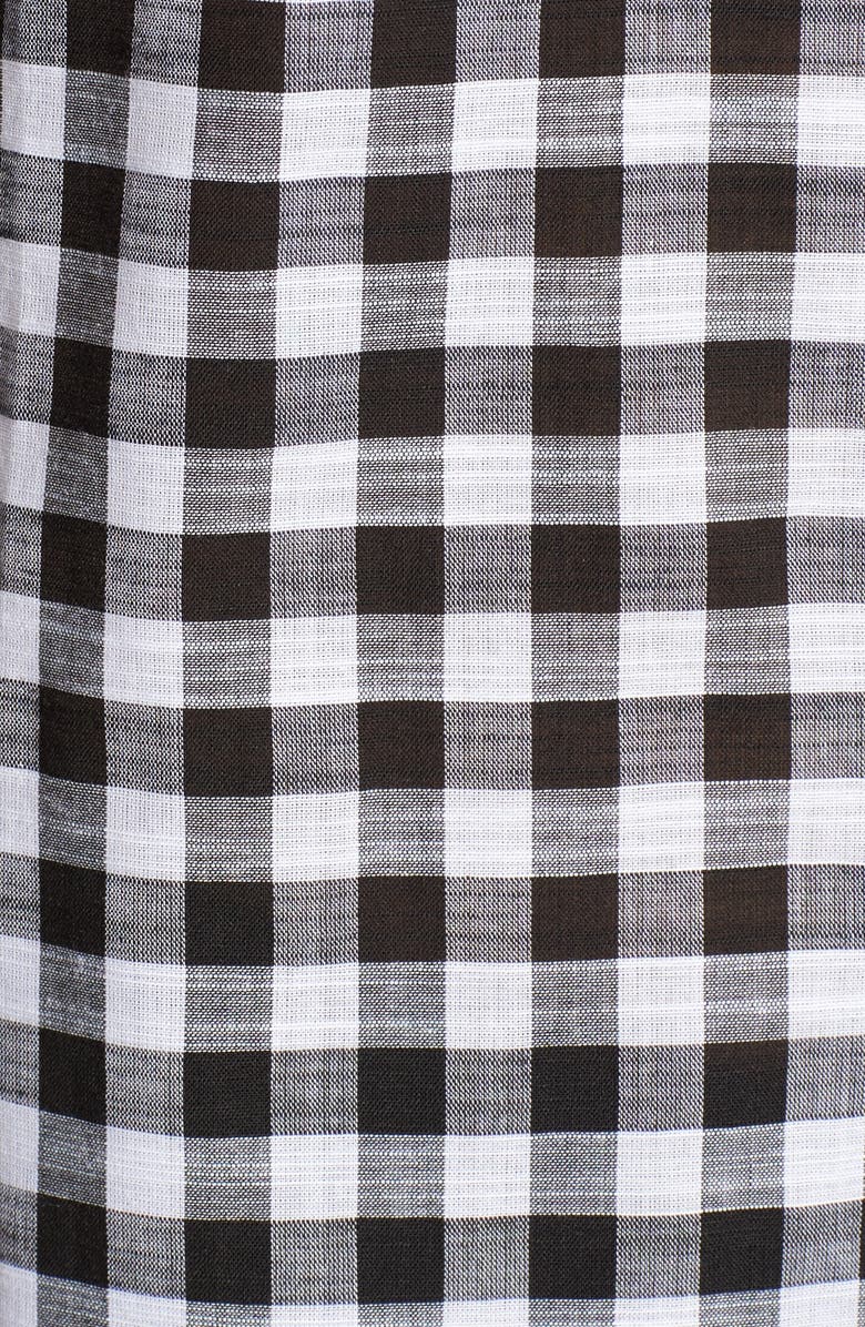 Foxcroft Gingham Cotton Tunic Shirt, Alternate, color,