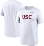 Nike Men's Nike White USC Trojans Primetime Legend Wordmark T-Shirt