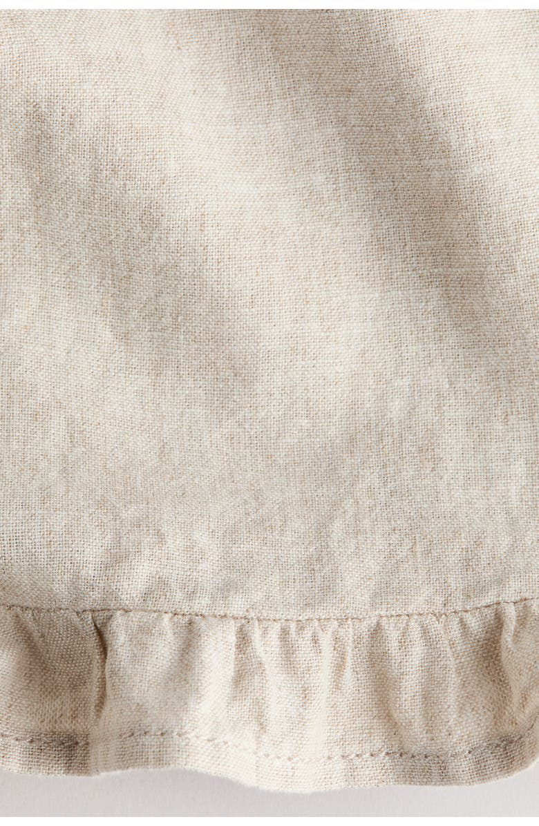 H&M Linen-blend Drawstring Trousers, Alternate, color, Natural Beige