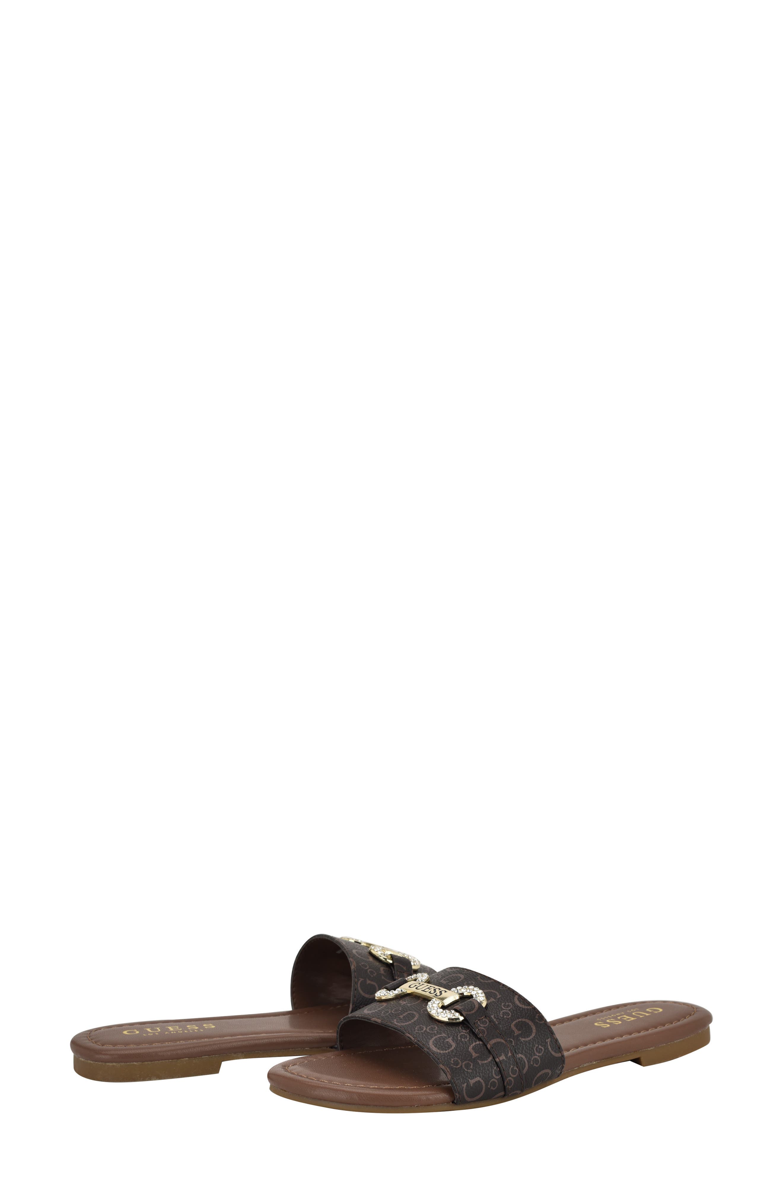 Flamera Slide Sandal, Alternate, color, MEDIUM BROWN
