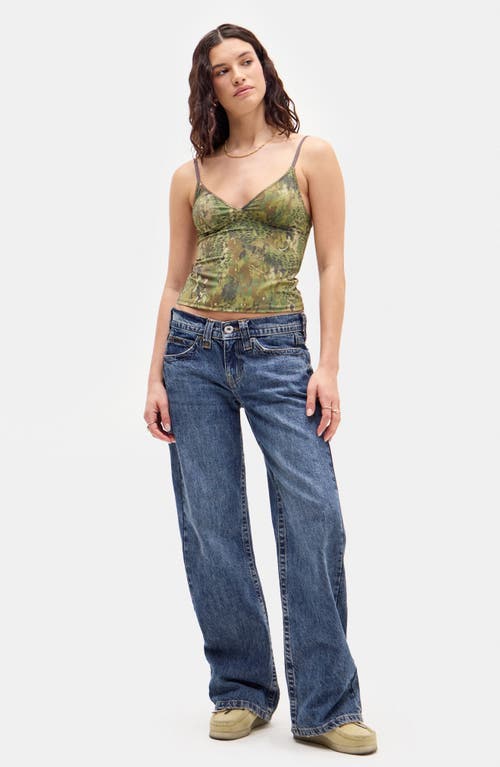 Bdg Urban Outfitters Je T'aime Camisole In Camo Animal