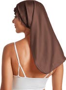 SILKSILKY Elegant Long Pure Silk Bonnet