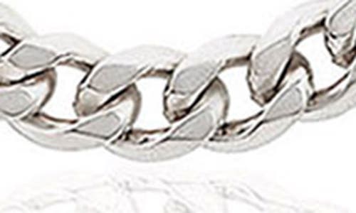 West Coast Jewelry Mens' 6mm Curb Link Chain Necklace In Silver