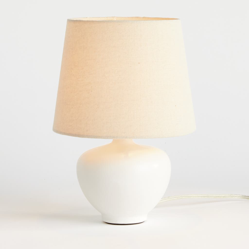Napa Home & Garden Nona Mini Table Lamp In White