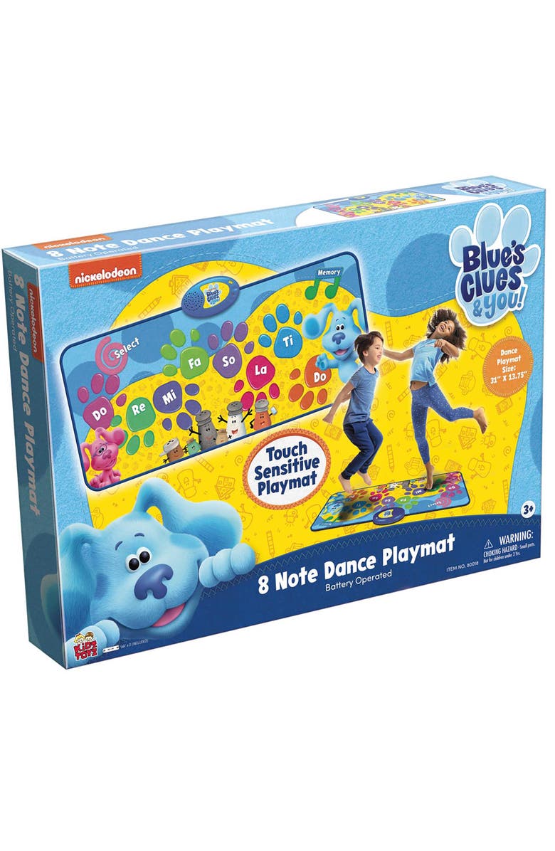 Blue
s Clues 
You 8Note Dance Playmat 4 Sounds, Memory Game, Kids 3+, Main, color, 