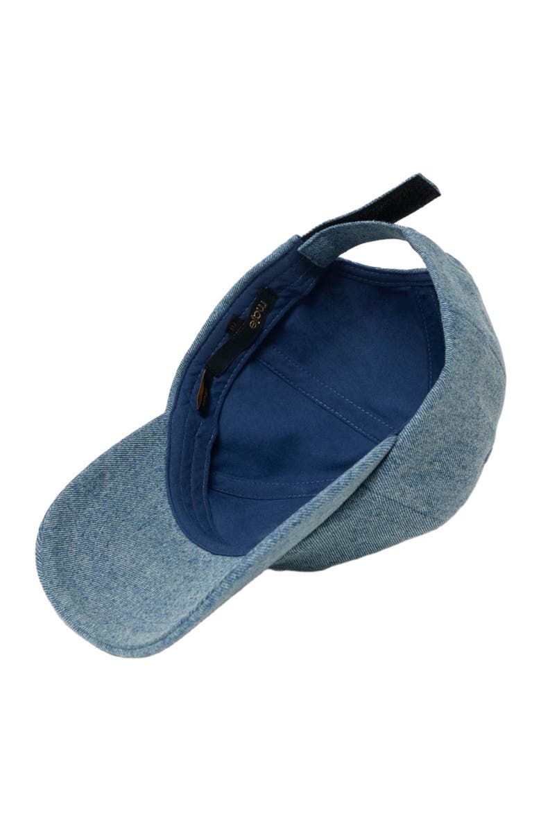 maje Denim cap, Alternate, color, Blue