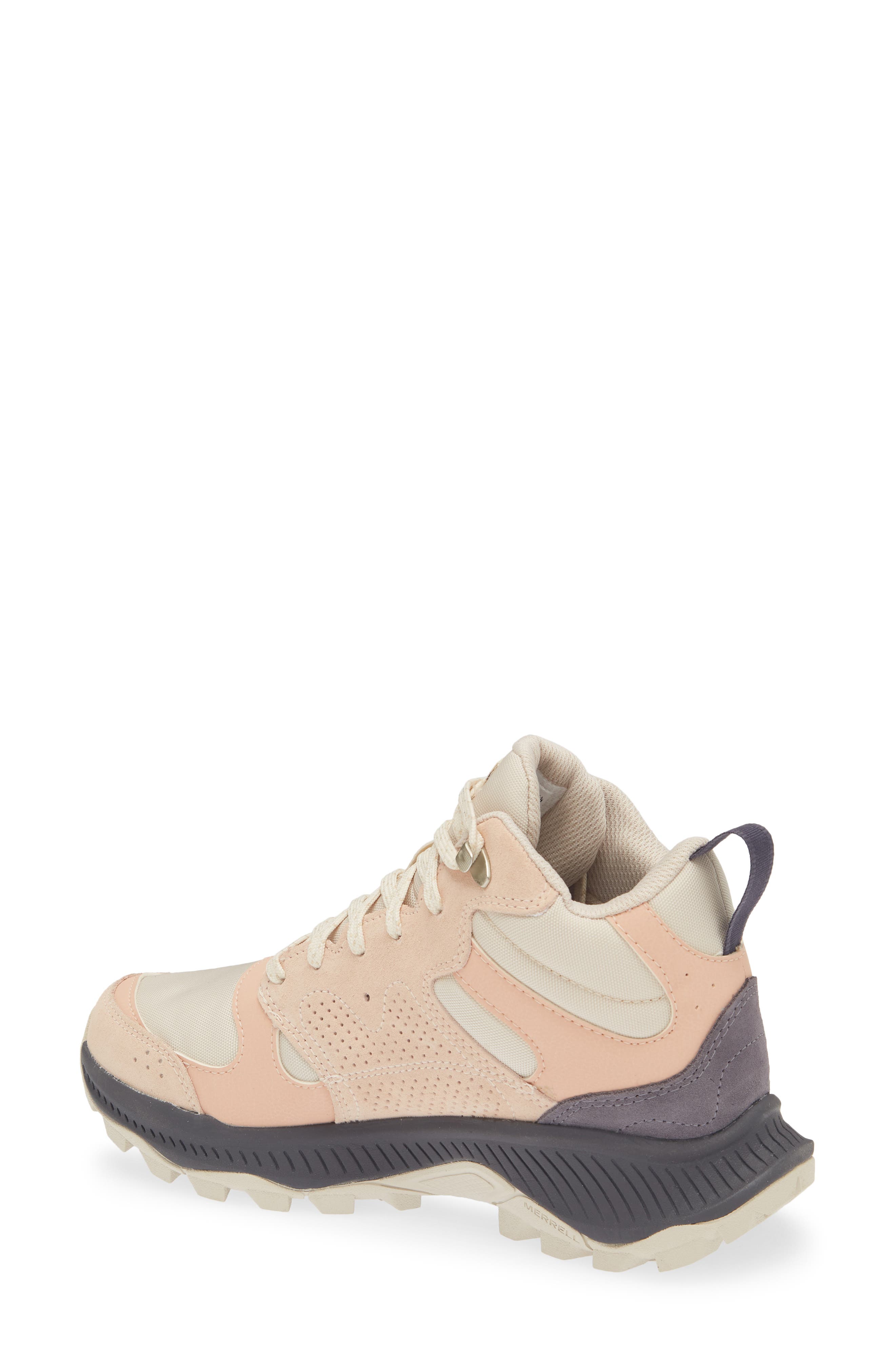 Tempo Sol Mid Waterproof Hiking Boot, Alternate, color, PINK SALT