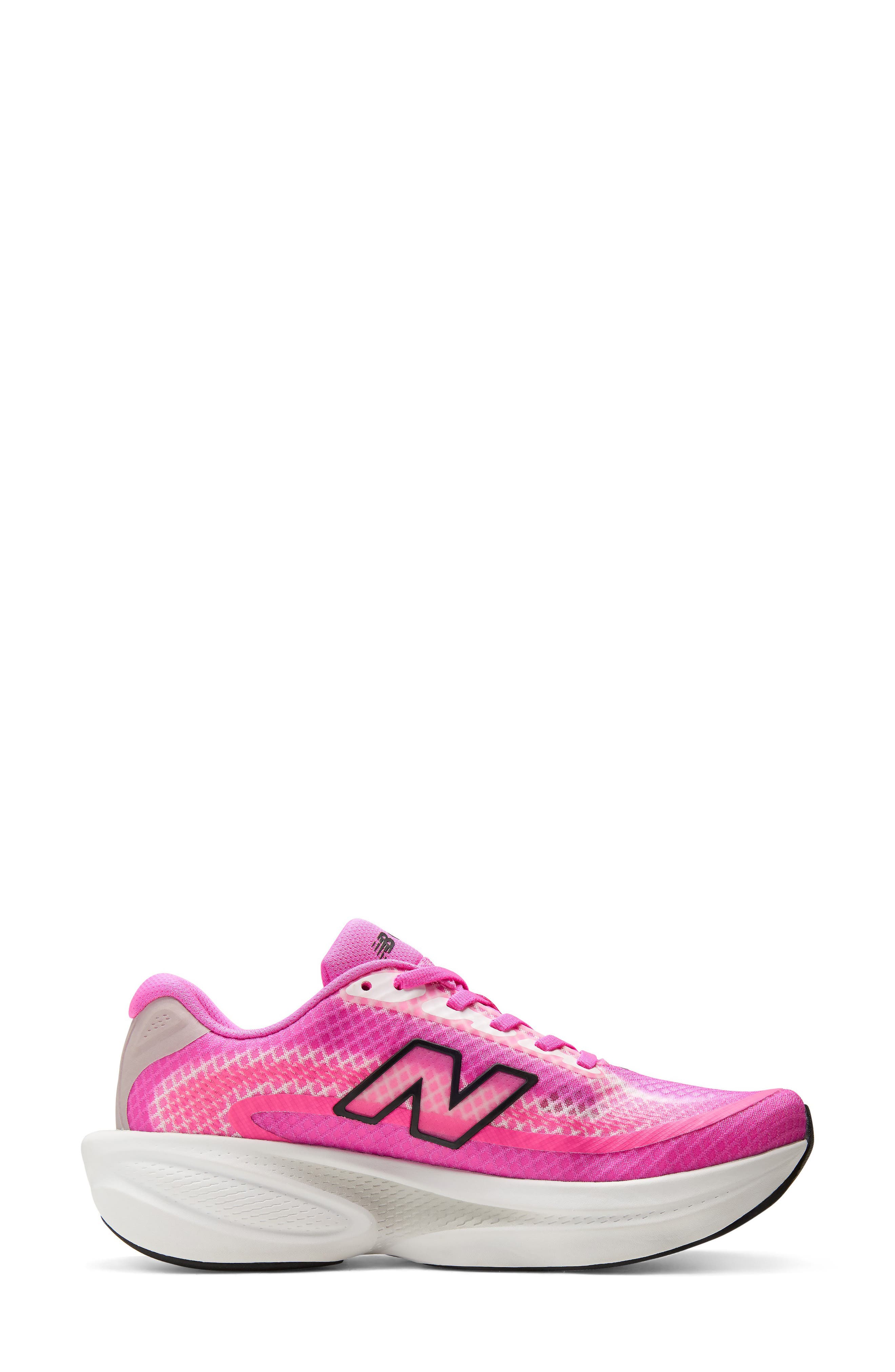 New Balance Elllipse v1 Running Shoe, Alternate, color, Pink Heat/Black
