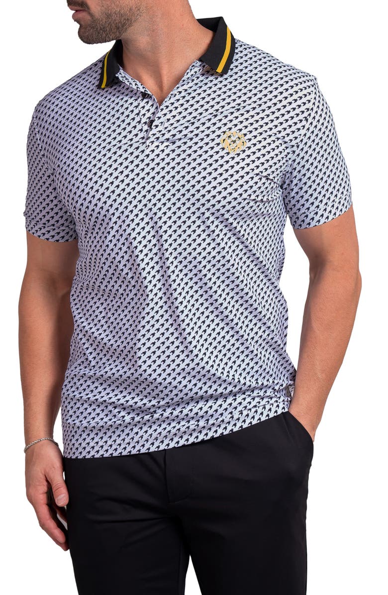 Maceoo Ascension0034 White Polo, Alternate, color, White