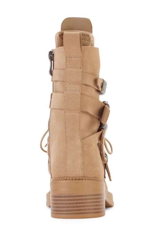 Dkny Ita Combat Boot In Brown