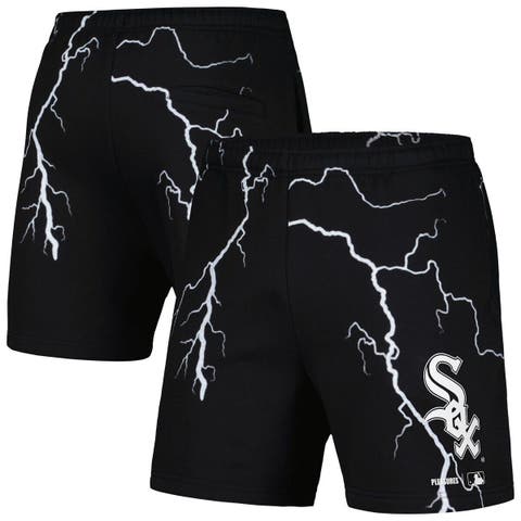 Men's PLEASURES  Black Chicago White Sox Lightning Shorts