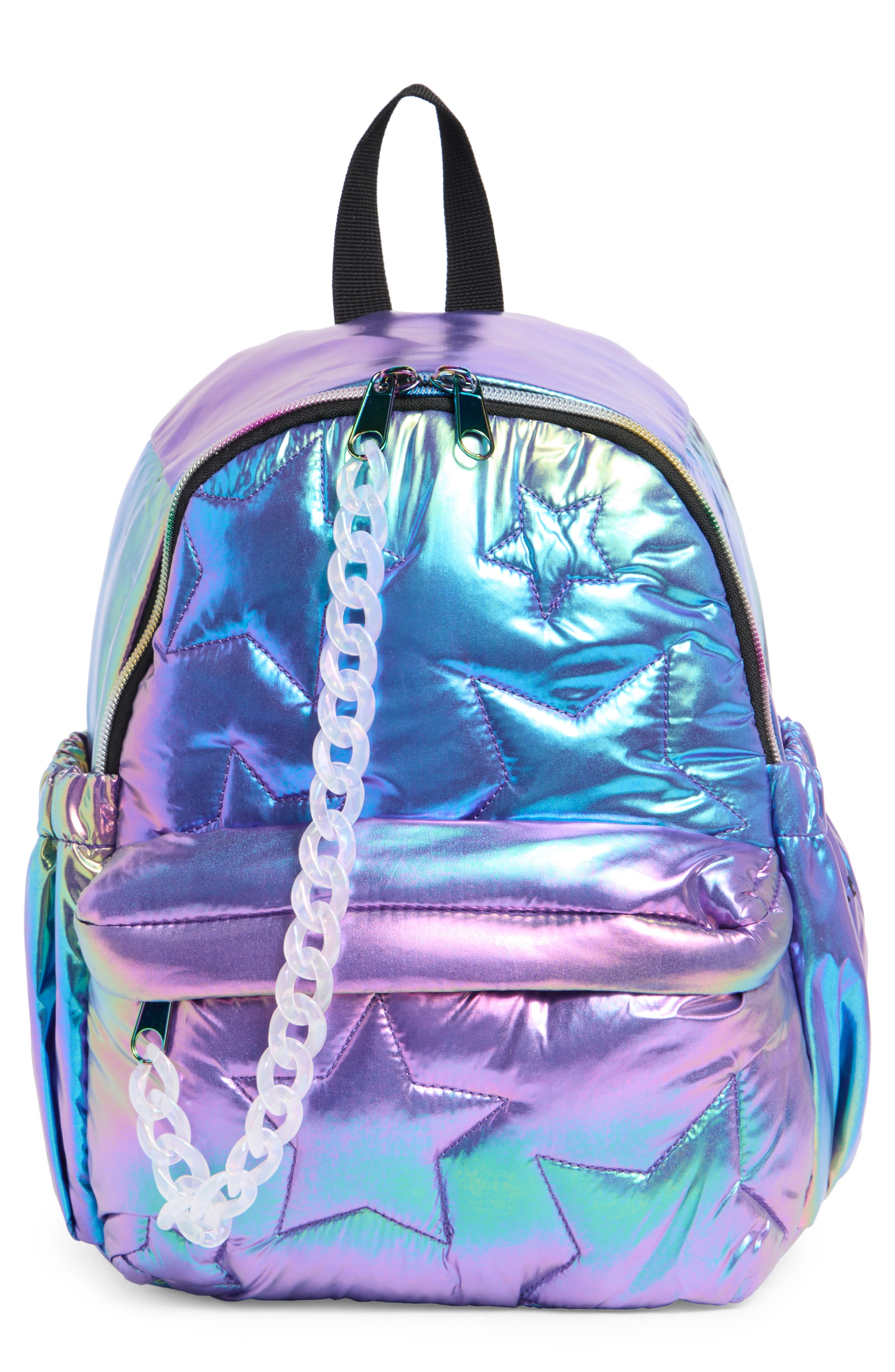 Fashion Angels Kids' Mini Slick Star Backpack, Main, color, Multi