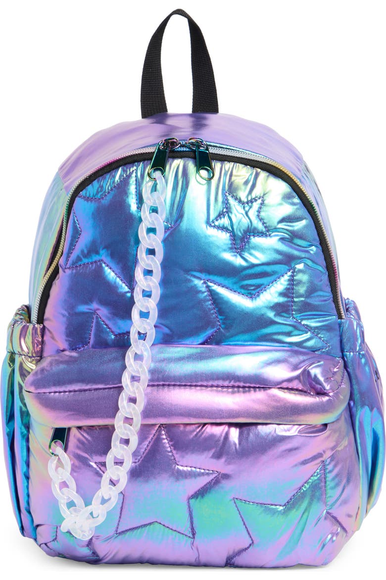 iridescent mini dome backpack Opal This Mini Hipster Fashionista Backpack are great for your go Adidas + Iridescent Mini Backpack