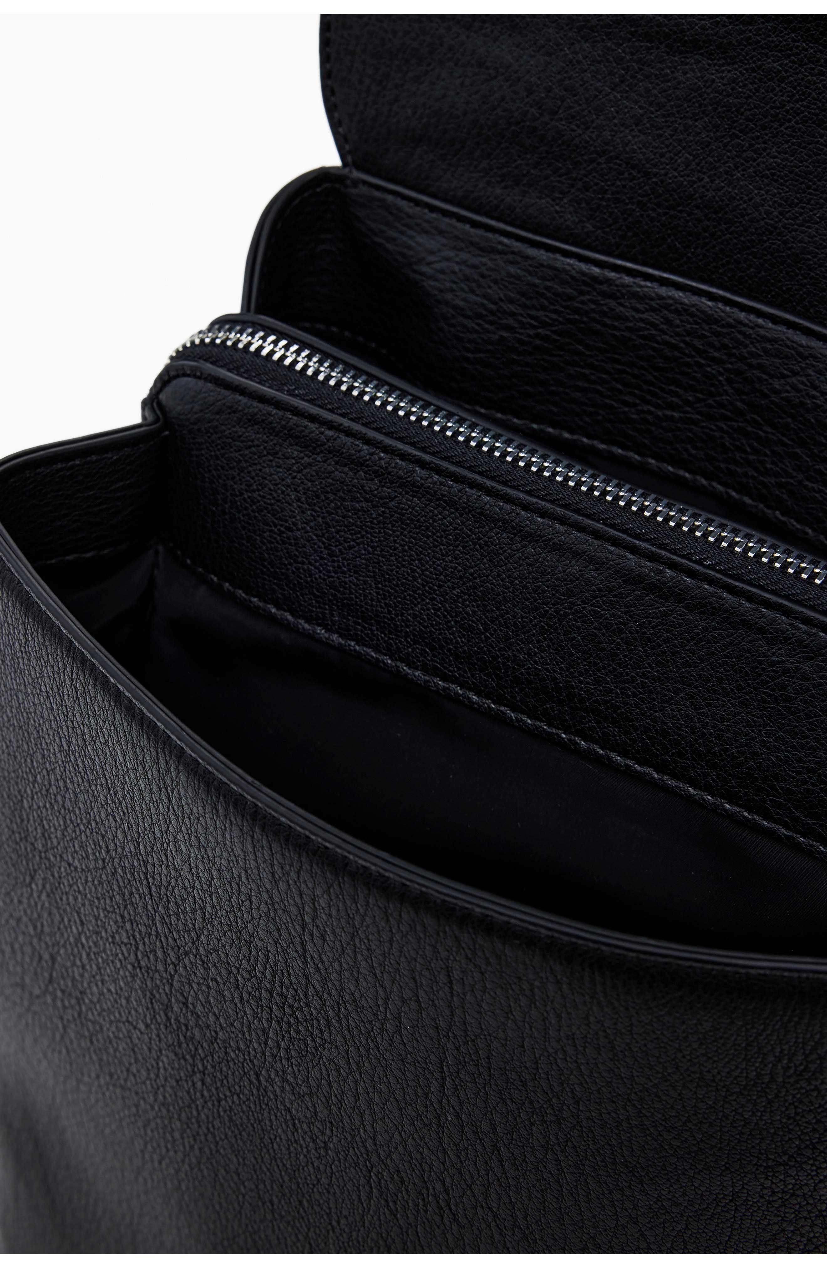 Desigual Mini Faux Leather Backpack, Alternate, color, 