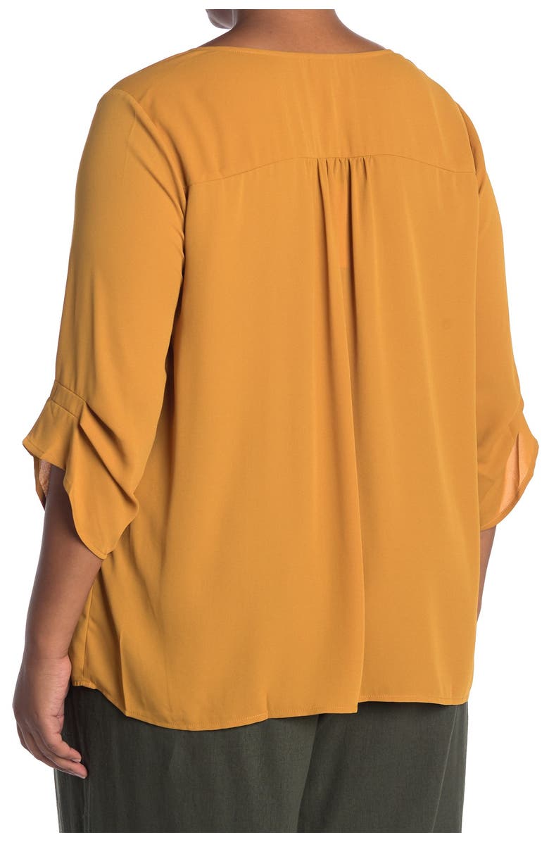 Pleione Layered Cuff Blouse, Alternate, color,