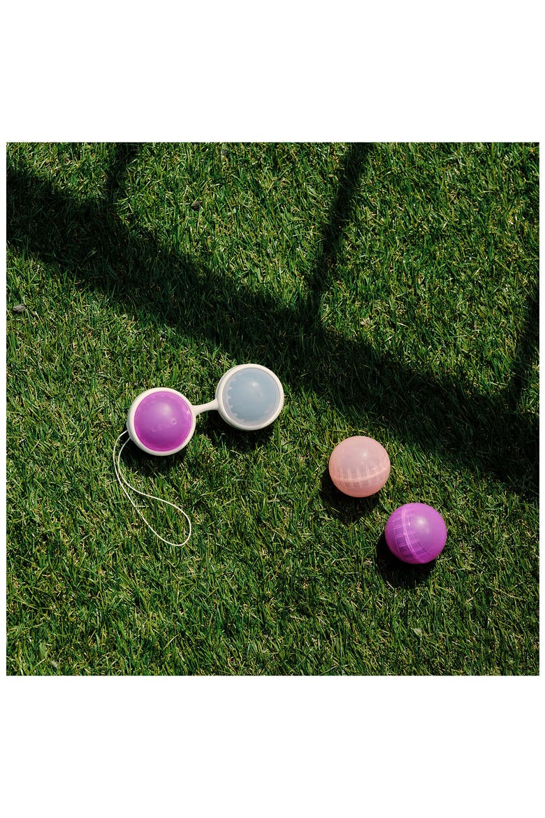 Set of 3 Weighted Vaginal Beads, Alternate, color, MULTI