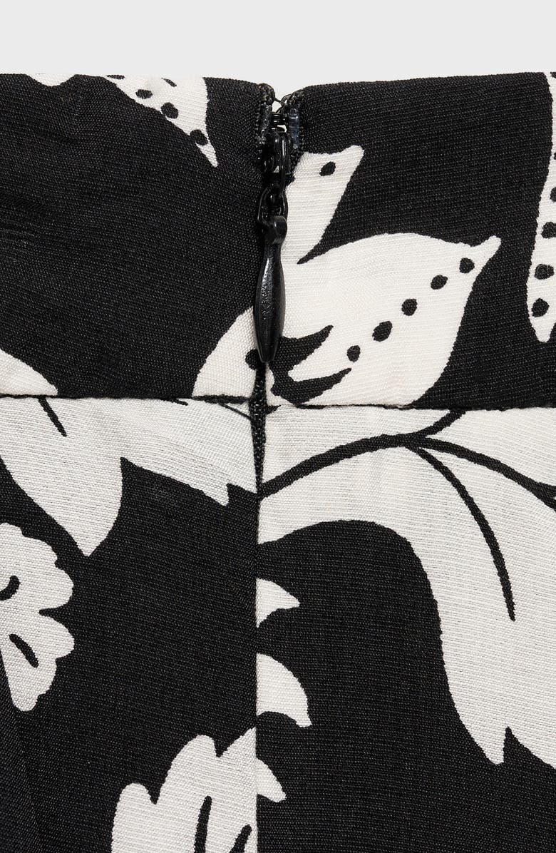 MANGO Floral Straight Leg Pants, Alternate, color,