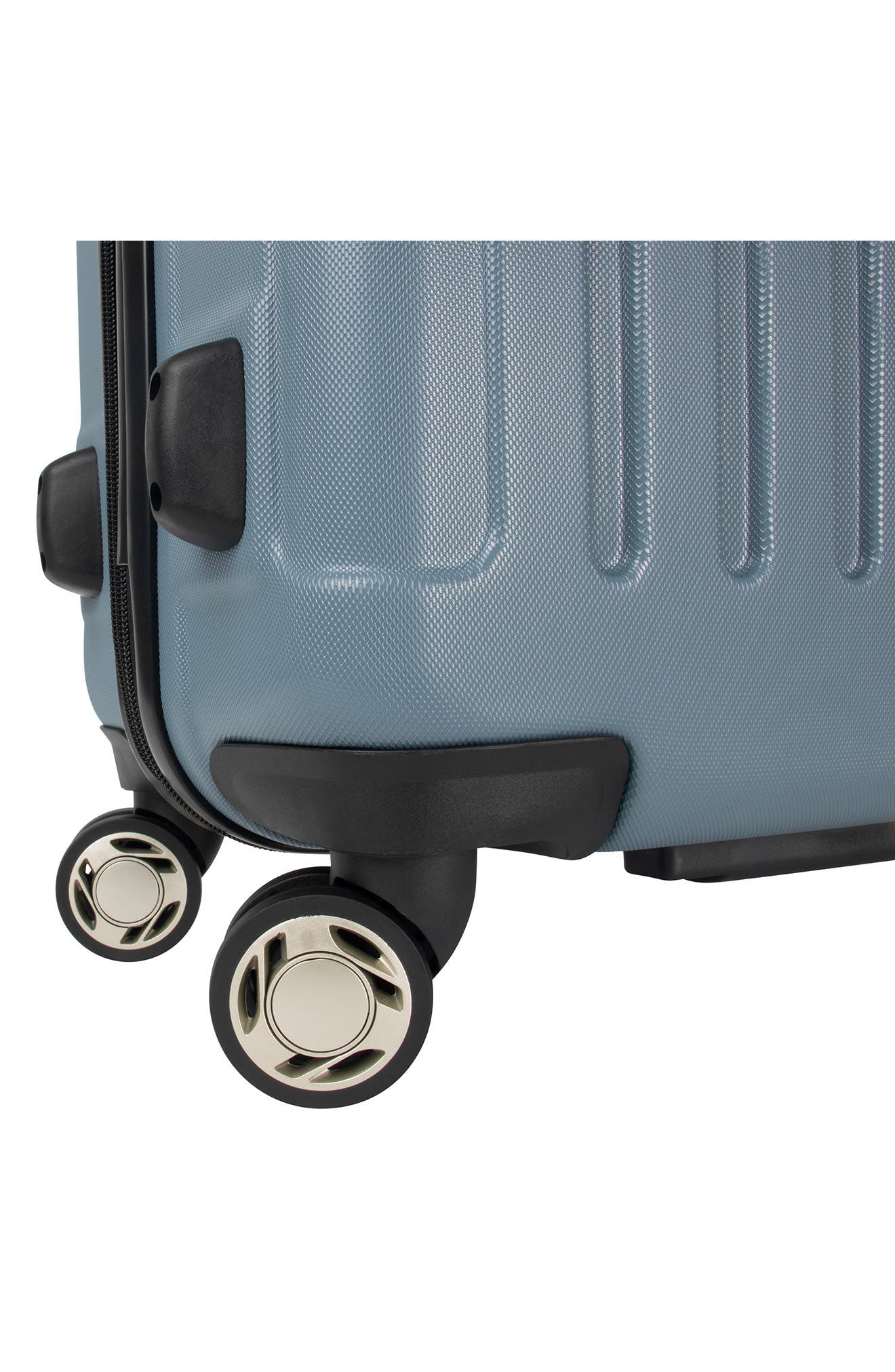 Kenneth Cole Reaction Renegade 24" Lightweight Hardside Expandable Spinner Luggage, Alternate, color, Granite Blue