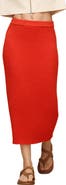 UGG® Chryston Rib Knit Midi Skirt