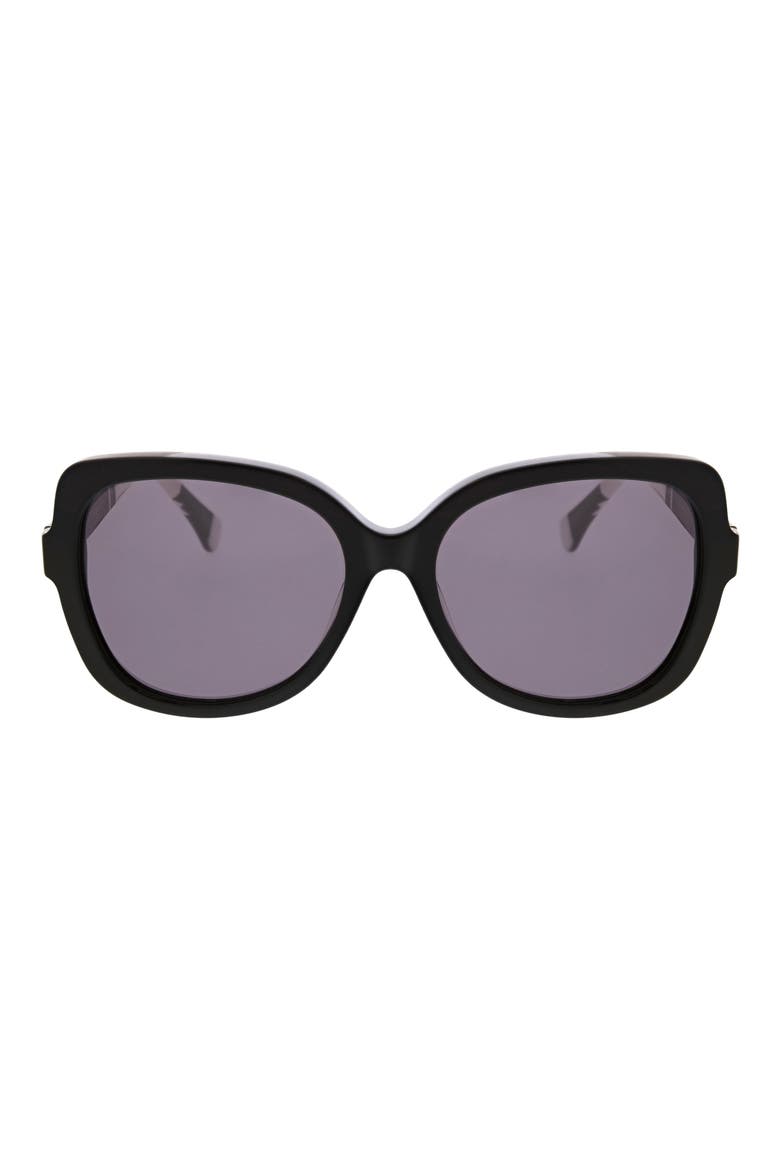 54mm Butterfly Sunglasses, Main, color, TORT