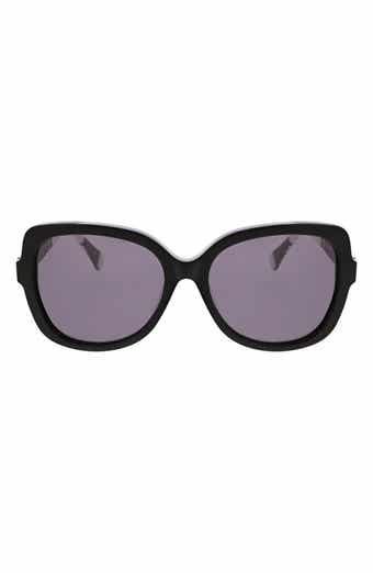 Oscar de la Renta 54mm Butterfly Sunglasses