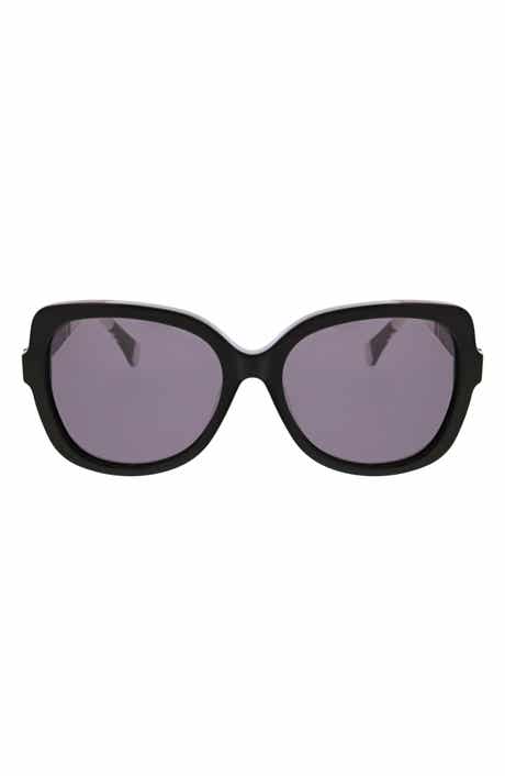 Oscar de la Renta 54mm Butterfly Sunglasses