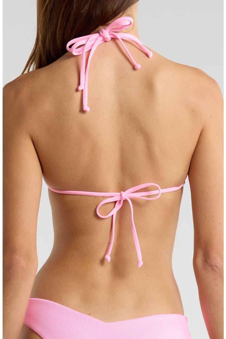 Halter Bikini Top, Alternate, color, FAIRY FLOSS