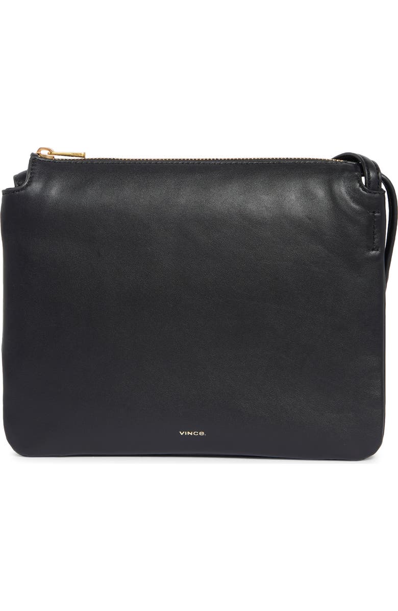 Vince Sammi Triple Compartment Swing Crossbody Bag, Main, color, Black