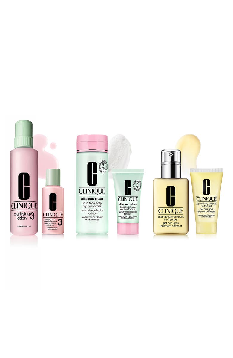 Clinique Great Skin Everywhere Set for Combination Oily to Oily Skin Types USD $96.50 Value, Alternate, color, 