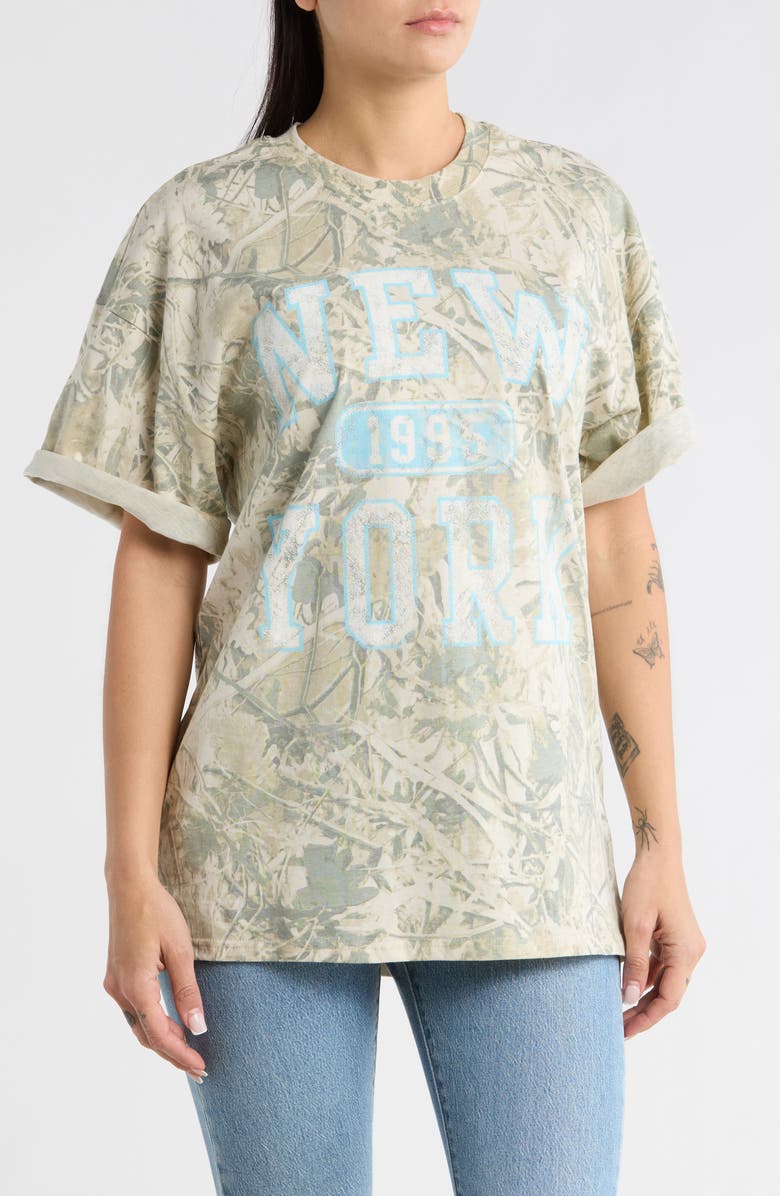Hi Res New York 1995 Graphic T-Shirt, Main, color, Camo