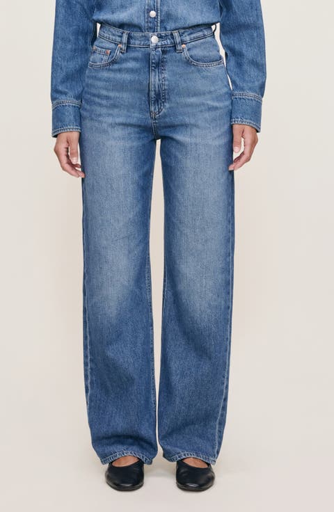 Karmine Refined SculptSystem Aura High Rise Wide Leg Jeans (Lapis)