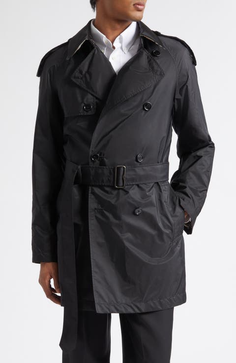 Midlength Nylon Leadenham Trench Coat