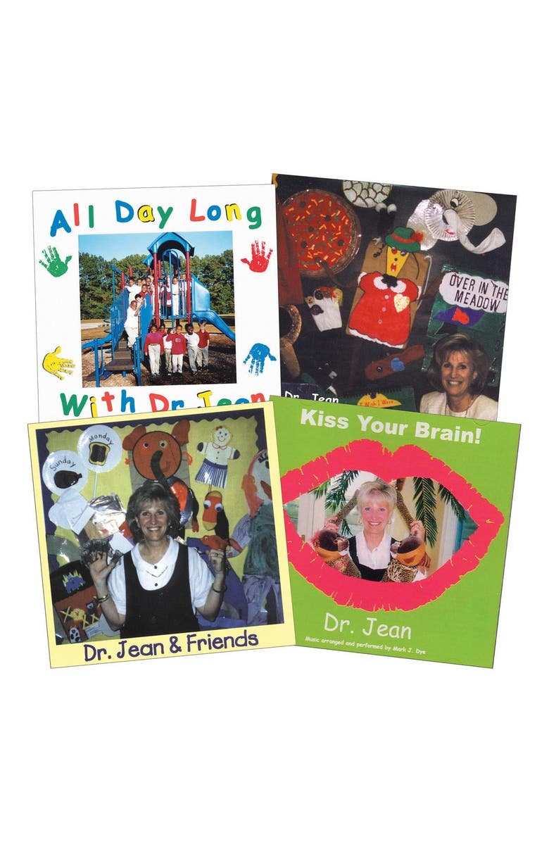 Kaplan Early Learning Company Dr. Jean's CD Collection - Set of 4, Main, color, Multicolored