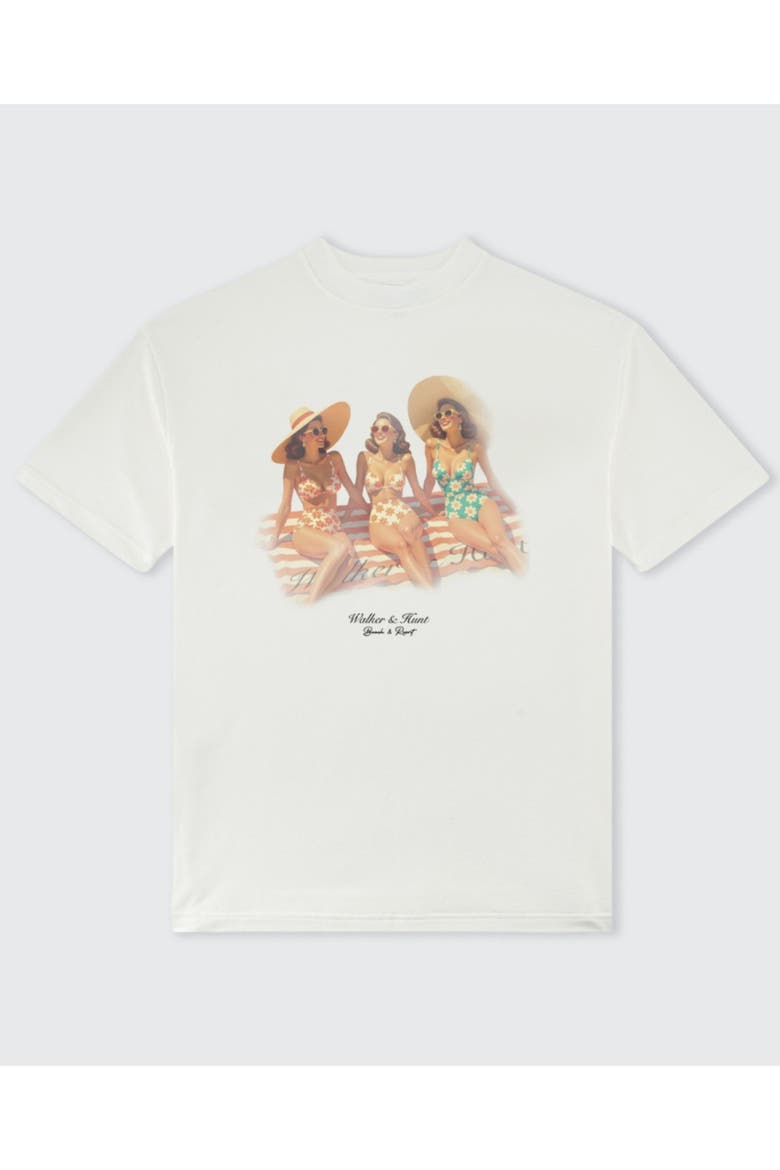 Hot Girl Summer Short Sleeve T-Shirt, Alternate, color, Off-white