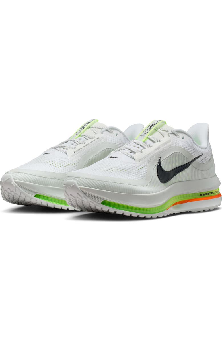 Nike Air Zoom Pegasus Premium Running Shoe, Main, color, White/ Black