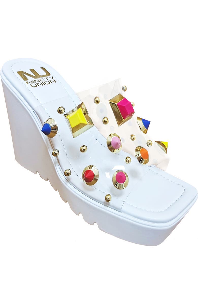 NINETY UNION Palm Beach Wedge Sandal, Main, color,