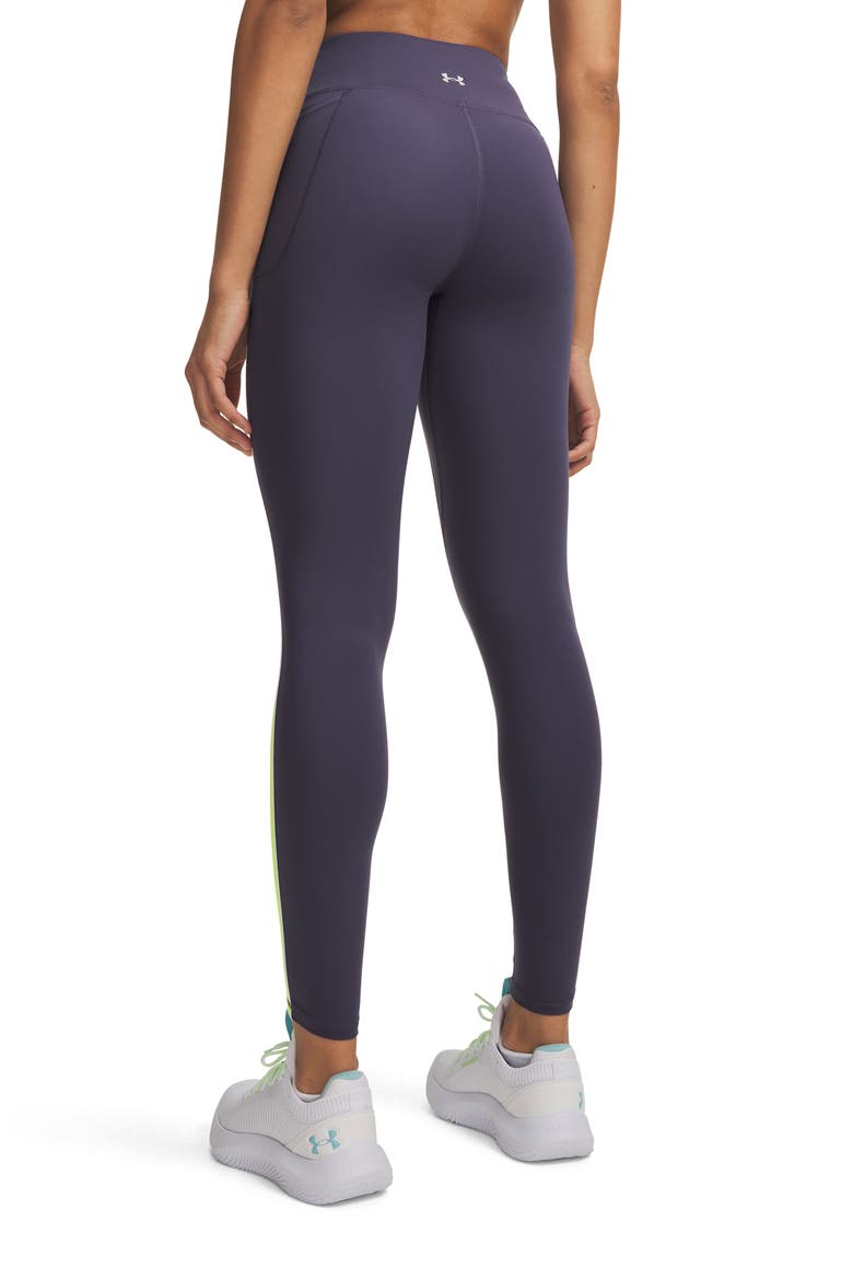 Movement Performance High Waist Side Stripe Leggings, Alternate, color, GRY