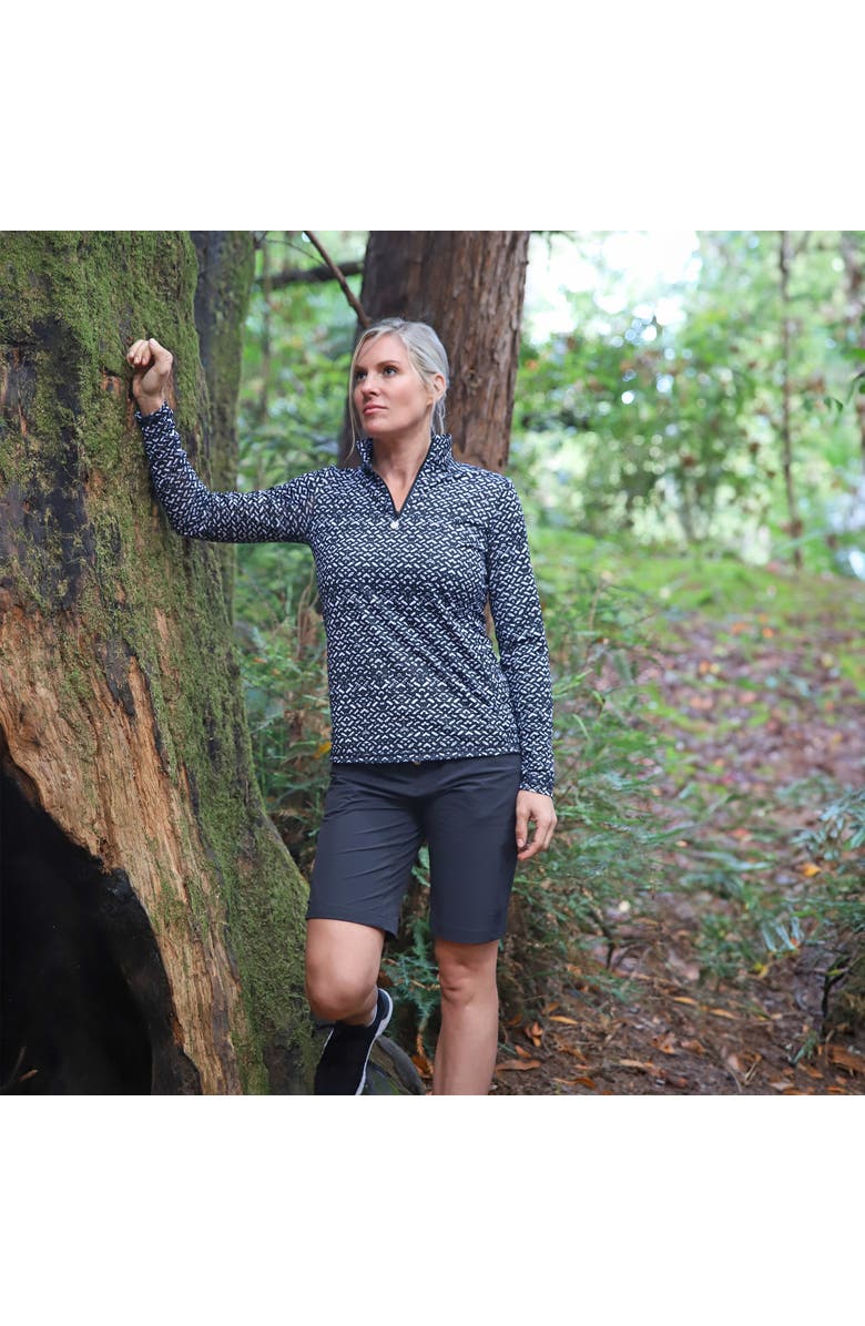 UV Skinz Walking Shorts, Alternate, color, Black