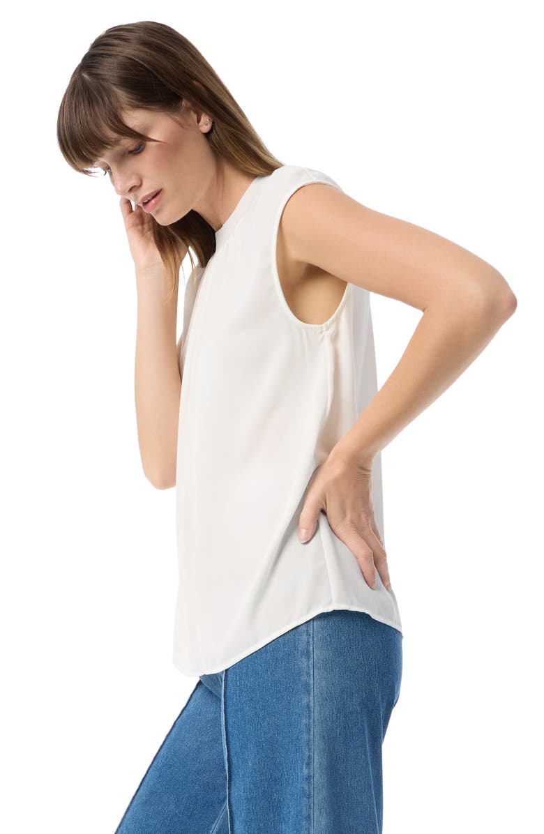 DO by Dee Ocleppo Emerson Rib Trim Top, Alternate, color, Lily White