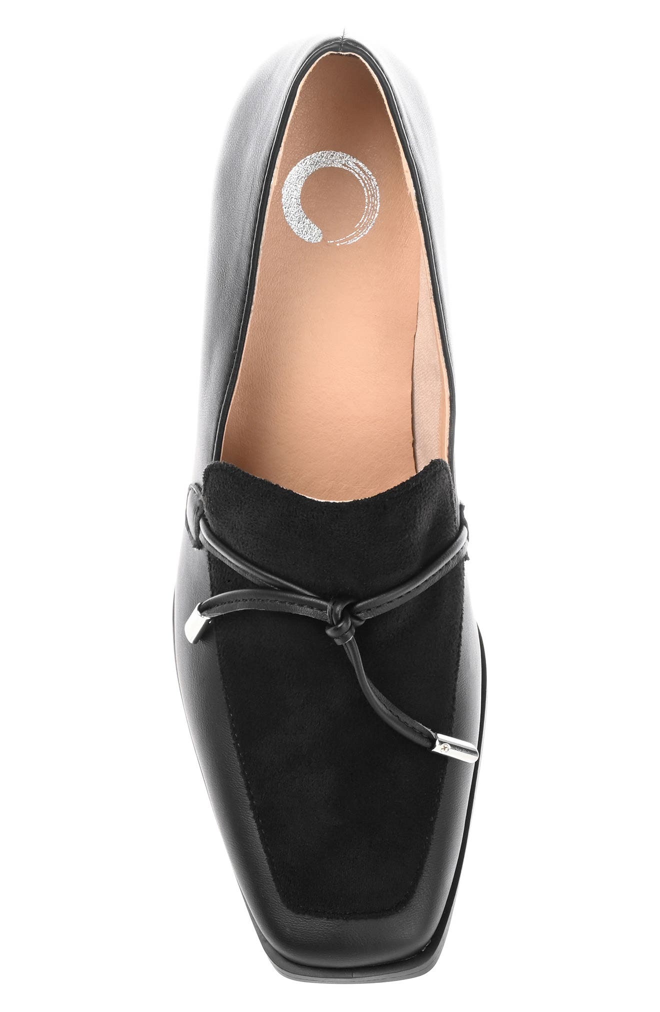 Journee Collection Crawford Vegan Leather Pump, Alternate, color, Black