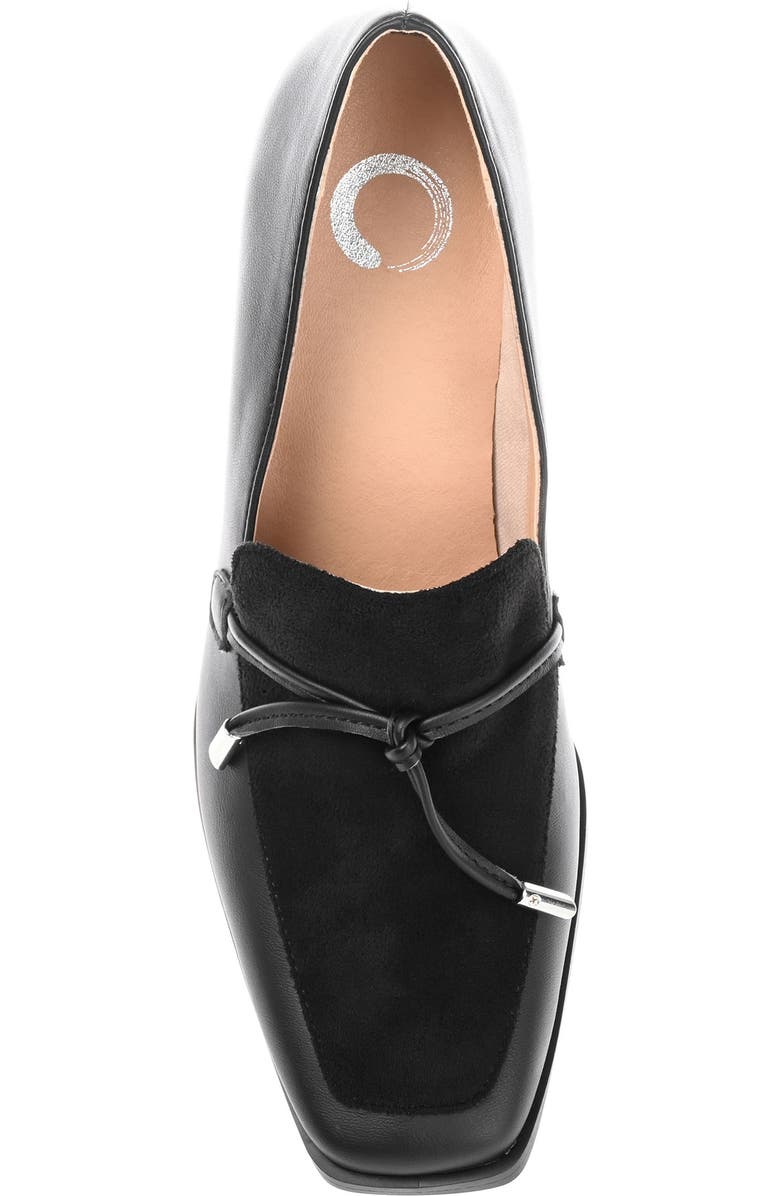 Journee Collection Crawford Vegan Leather Pump, Alternate, color, Black