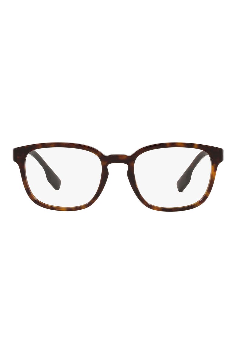 Edison 53mm Square Optical Glasses, Main, color, DARK HAVANA