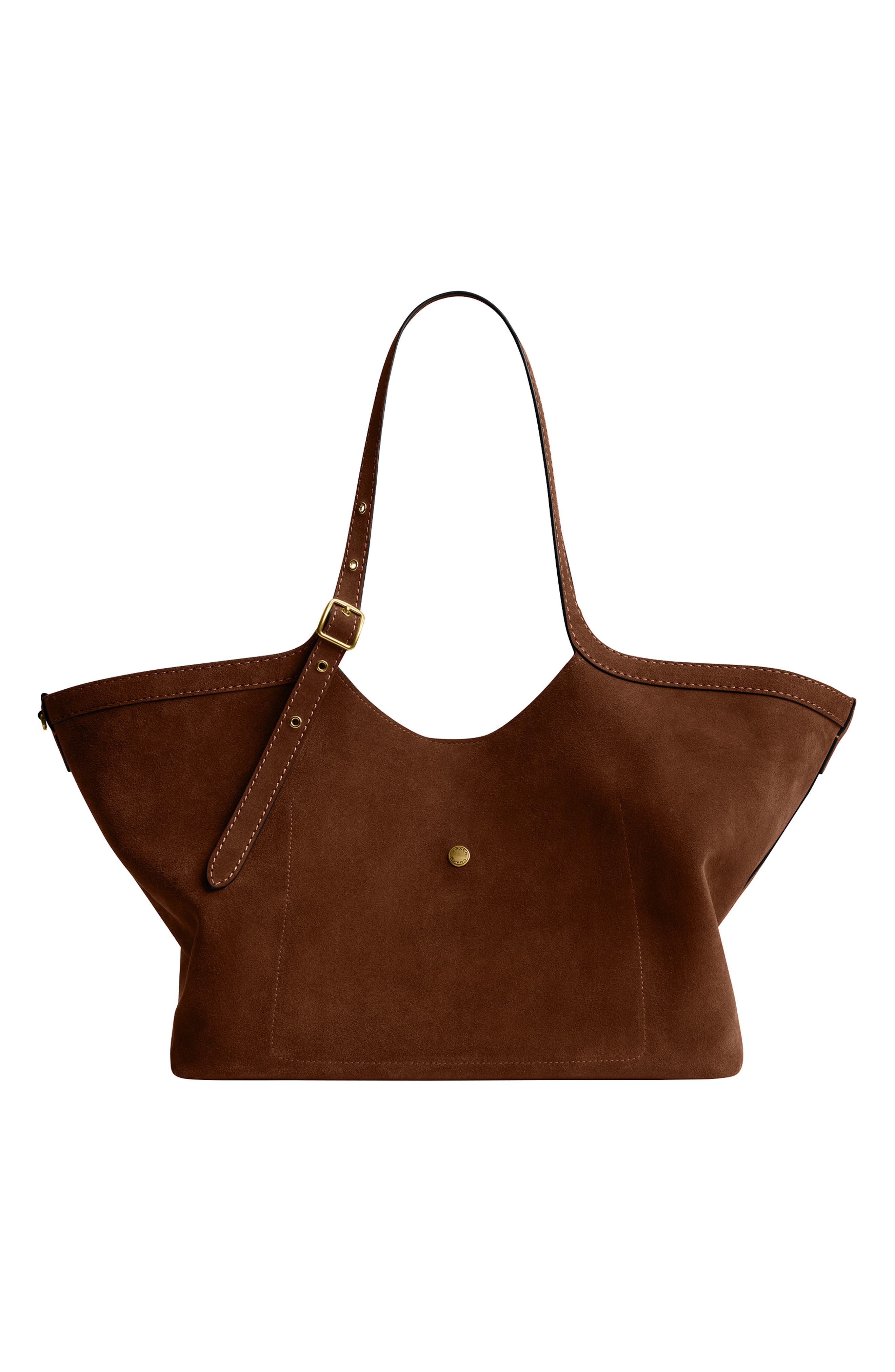COACH Gramercy Suede Tote, Alternate, color, 