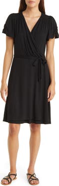 Loveappella Faux Wrap Dress